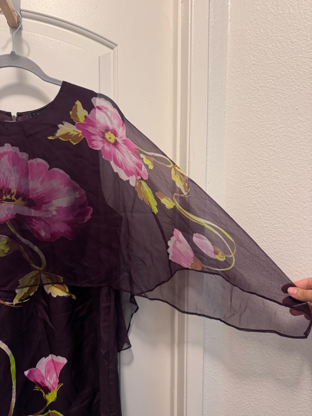 Johnny Was Rey Cape Mini Dress - Picture 6 of 10